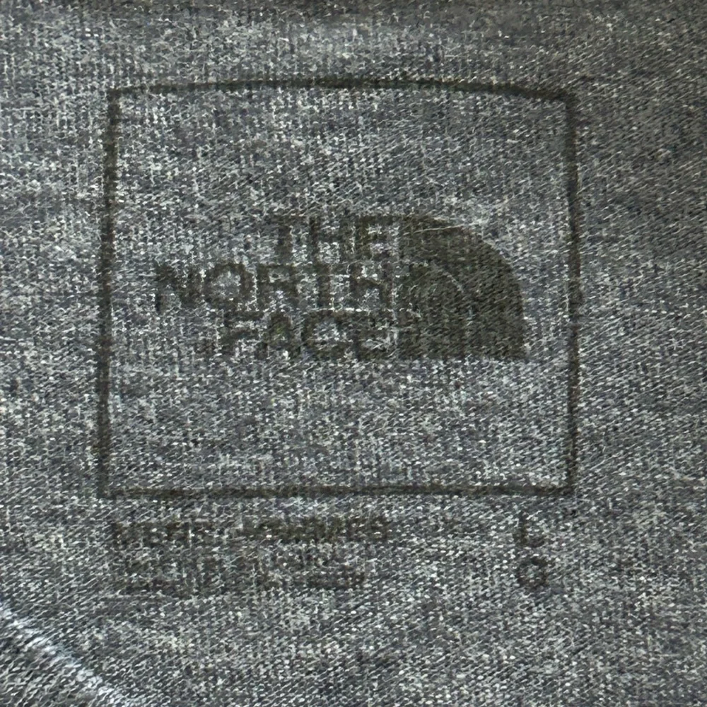 The North Face T-Shirt Men’s Large Half Dome Logo Blue Heather